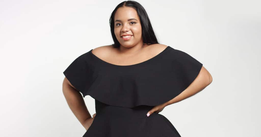 moda plus mulher